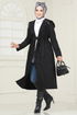 Overcoat 4398AL357-MS Black - Thumbnail