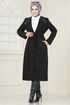 Overcoat 4398AL357-MS Black - Thumbnail