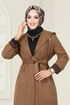 Overcoat 4398AL357-MS Tan - Thumbnail