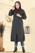 Overcoat 462DVL817-MS Anthracite - Thumbnail