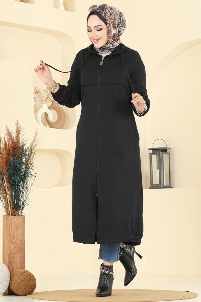 D.V.L. - Overcoat 462DVL817-MS Black