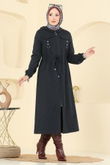 D.V.L. - Overcoat 467DVL817-MS Anthracite