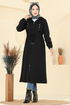 Overcoat 467DVL817-MS Black - Thumbnail