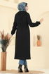 Overcoat 467DVL817-MS Black - Thumbnail