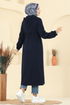 Overcoat 467DVL817-MS Navy Blue - Thumbnail