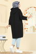 Overcoat 4739ZNK1009-MS Black - Thumbnail