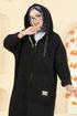 Overcoat 4739ZNK1009-MS Black - Thumbnail
