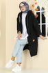 Overcoat 4739ZNK1009-MS Black - Thumbnail
