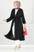 Overcoat 5097UZ1029-M Black - Thumbnail