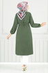Overcoat 5097UZ1029-M Khaki - Thumbnail