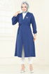 Overcoat 5097UZ662-MS Navy Blue - Thumbnail