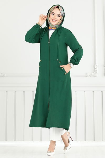MRV N.F.C. - Overcoat 5318NFC915-M Emerald - 357946