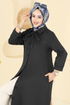 Overcoat 5620EDF311-MS Black - Thumbnail