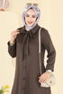 Overcoat 5620EDF311-MS Brown - Thumbnail
