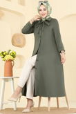 E.D.F. - Overcoat 5620EDF311-MS Khaki