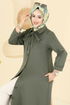 Overcoat 5620EDF311-MS Khaki - Thumbnail