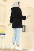 Overcoat 6039TEG847-MS Black - Thumbnail