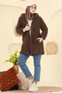 Overcoat 6039TEG847-MS Brown - Thumbnail