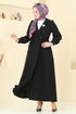 Overcoat 6214BSK463-MS Black - Thumbnail