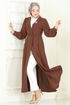 Overcoat 6214BSK463-MS Brown - Thumbnail