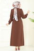 Overcoat 6214BSK463-MS Brown - Thumbnail