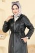 Overcoat 8148AB368-MS Black - Thumbnail