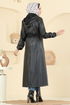 Overcoat 8148AB368-MS Black - Thumbnail