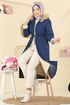معطف /كاب جينز غامق 4294MKL719-MS - Thumbnail