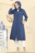 Overcoat PL9171-MS Indigo - Thumbnail