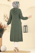Overcoat PL9171-MS Khaki - Thumbnail
