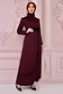 Pailletten Kleid Bordeaux ASM2545 - Thumbnail