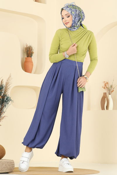 E.R.K. - Pants 0001ERK1158-MS Indigo - 398281
