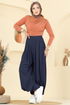 Pants 0001ERK1158-MS Navy Blue - Thumbnail