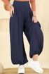 Pants 0001ERK1158-MS Navy Blue - Thumbnail