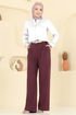 Pants 20101ABK1075-MS Burgundy - Thumbnail