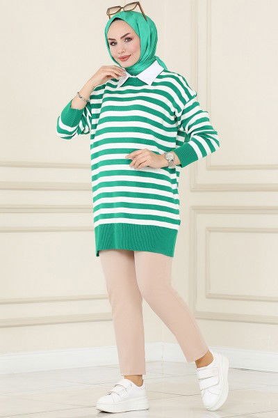 M.P. - بنطلون بيج 250MP806-MS