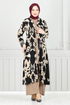 Patterned Triple Viscose Team 0332BGS895 Dark Vision & Black - Thumbnail