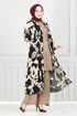 Patterned Triple Viscose Team 0332BGS895 Dark Vision & Black - Thumbnail