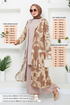 Patterned Triple Viscose Team 0332BGS895 Dark Vision & Vision - Thumbnail