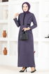 Pencil Dress ASM2661 Purple - Thumbnail