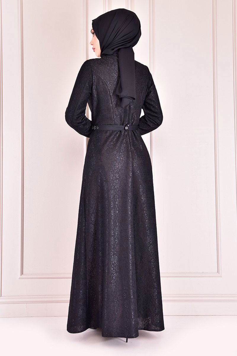 Robe discount noir perle