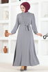 Pierreux Robe CE118 Gris - Thumbnail