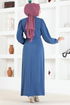 Pierreux Robe CE118 Indigo - Thumbnail