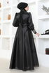 Pierreux Robe de soirée LPN6016 Noir - Thumbnail