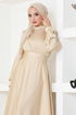 Piliseli Dress END5508 Beige - Thumbnail