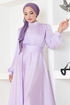 Piliseli Kleid END5508 Lila - Thumbnail