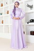 Piliseli Kleid END5508 Lila - Thumbnail