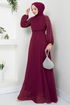 Poignées Brodé Robe de soirée Numéro de pièce 6089LPN909-M Demoiselle - Thumbnail