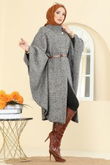 A.N.T. - Poncho 1453ANT466-MS Anthracite