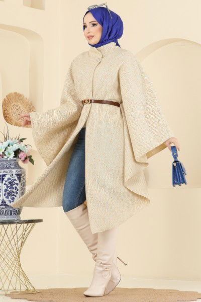 A.N.T. - Poncho 1453ANT466-MS Stone